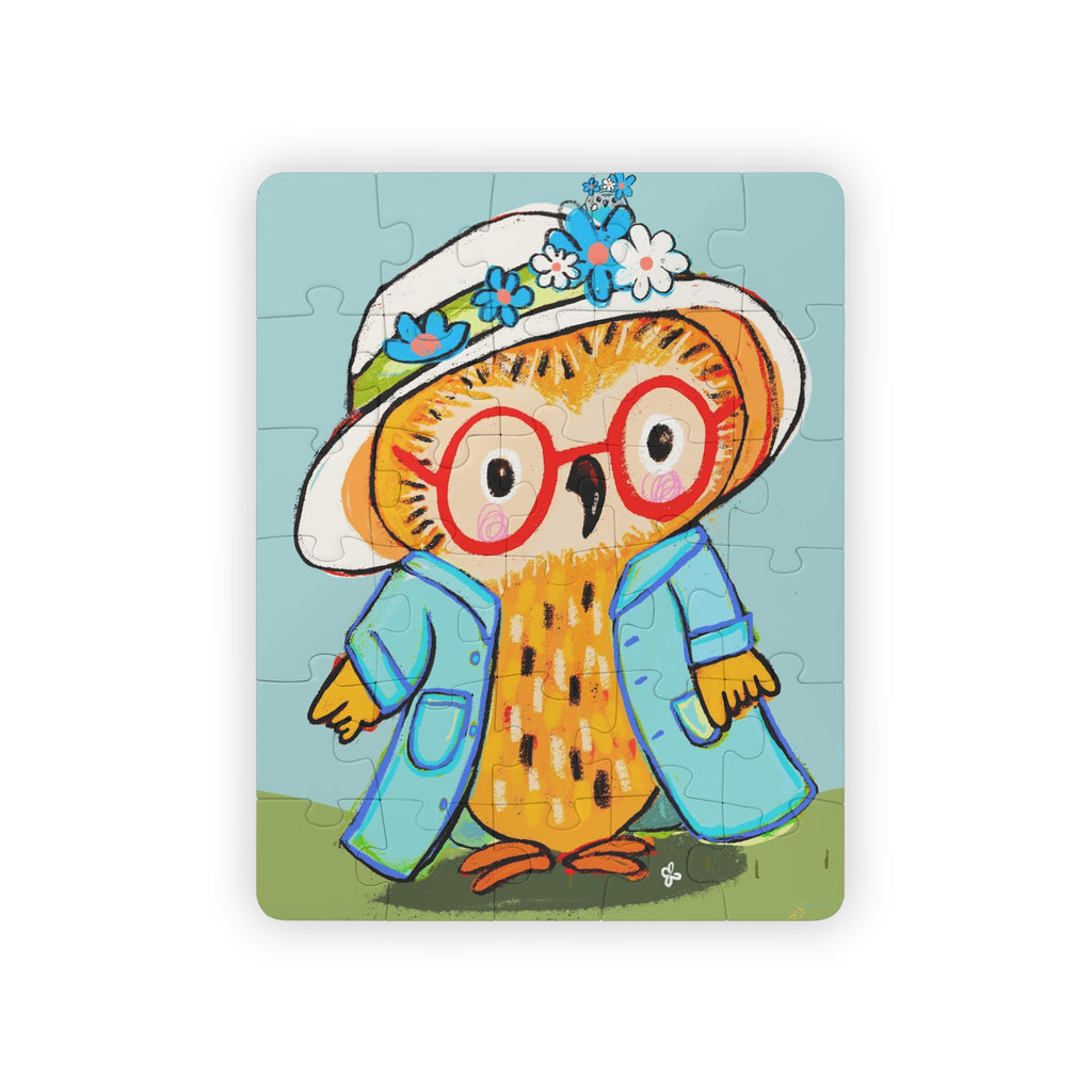 Kids' Puzzle, Miss Owl Fun 30-Piece Puzzle - Can you spot Benny?