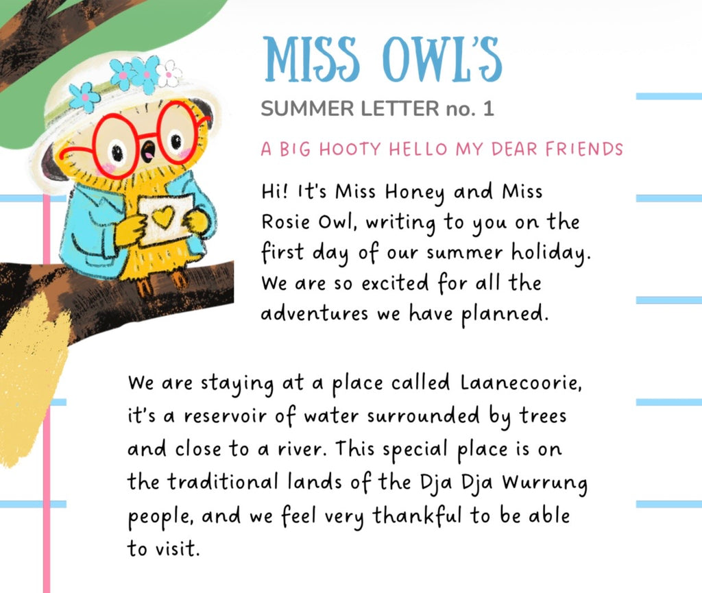 Miss Owl's Summer Letters